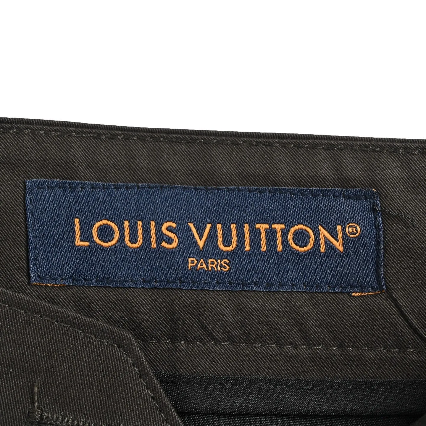 Louis Vuitton/Louis Vuitton 25Fw presbyopic logo web plaid casual trousers